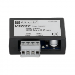 Altronix, VR3T Voltage Converter 24VDC input/12VDC output